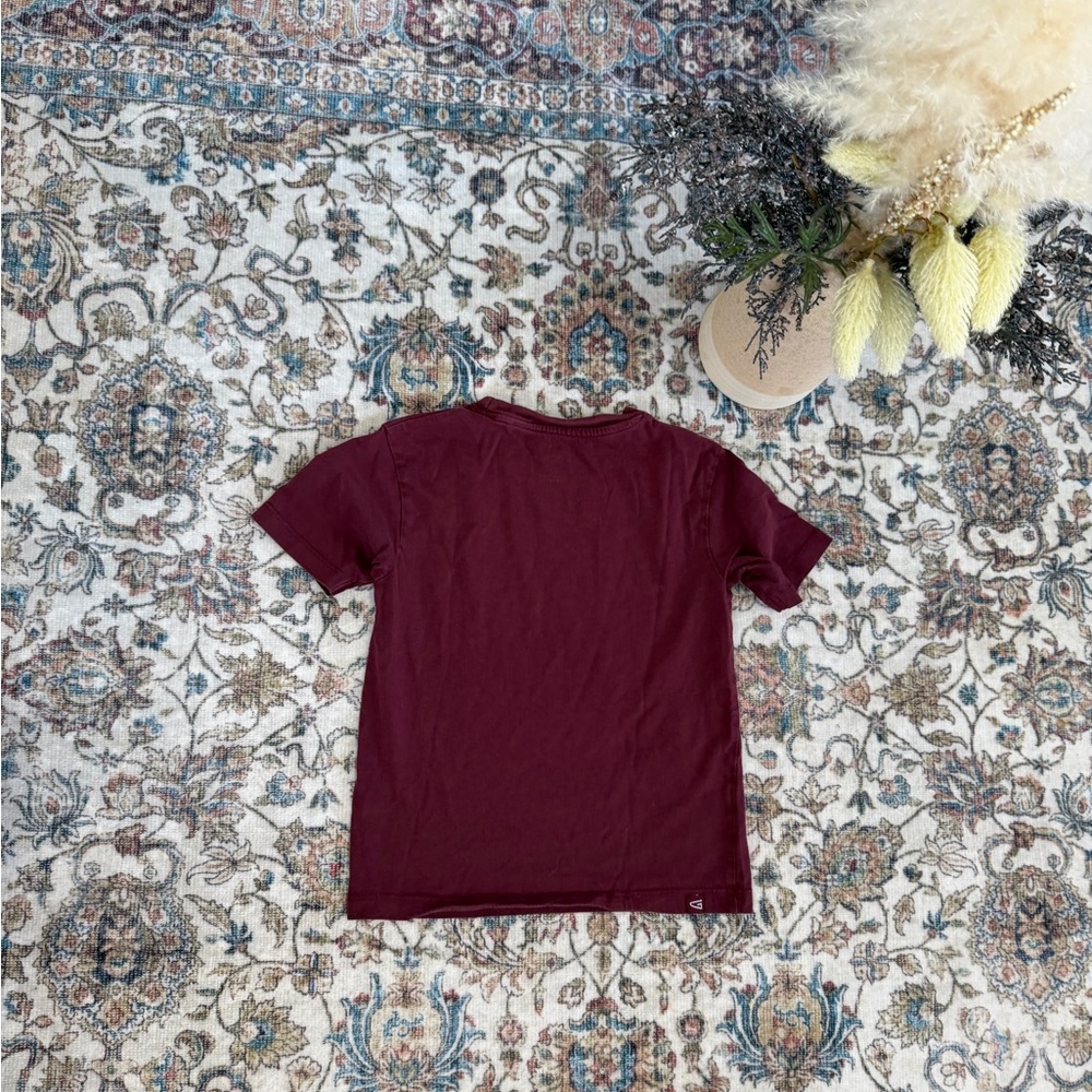Y2K Virginia Tech Toddler T-Shirt 5T Future Legend Kids Graphic Tee - Burgundy - Picture 9 of 10